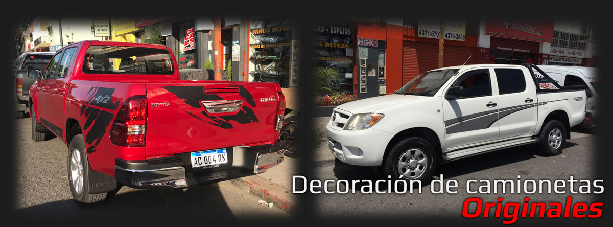 Decoración pickup