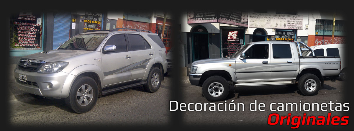 Decoración pickup