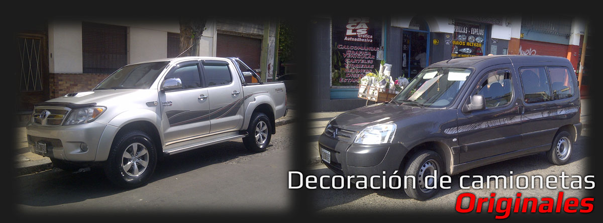 Decoración pickup