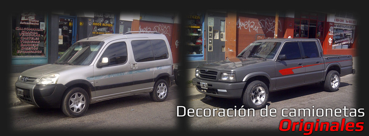 Decoración pickup