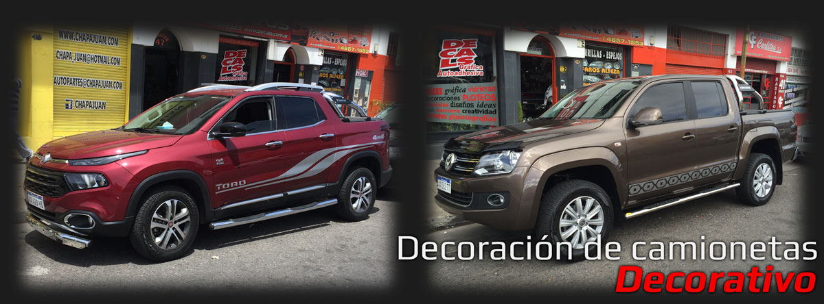 Decoración pickup