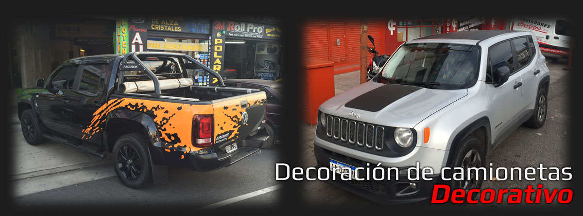 Decoración pickup