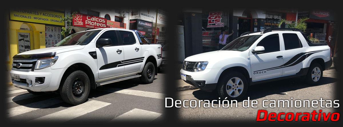 Decoración pickup