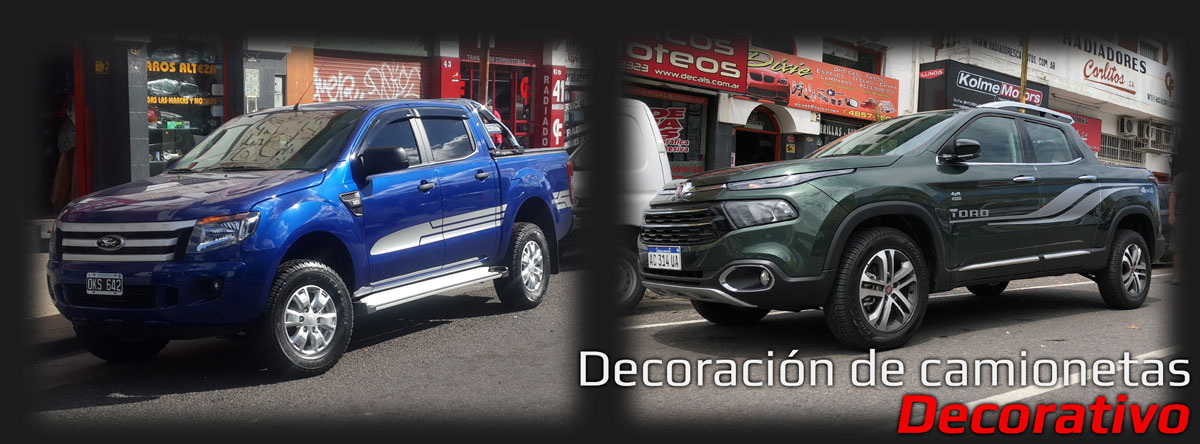 Decoración pickup